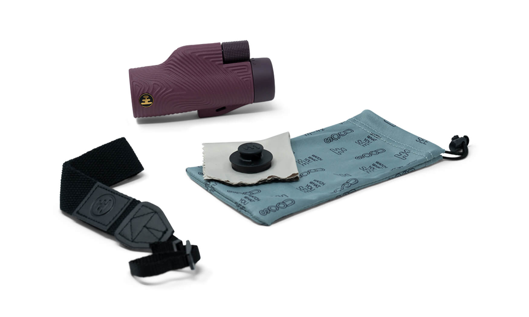 OXBLOOD MAROON Field Tube 10x32 Waterproof Monocular product image #6