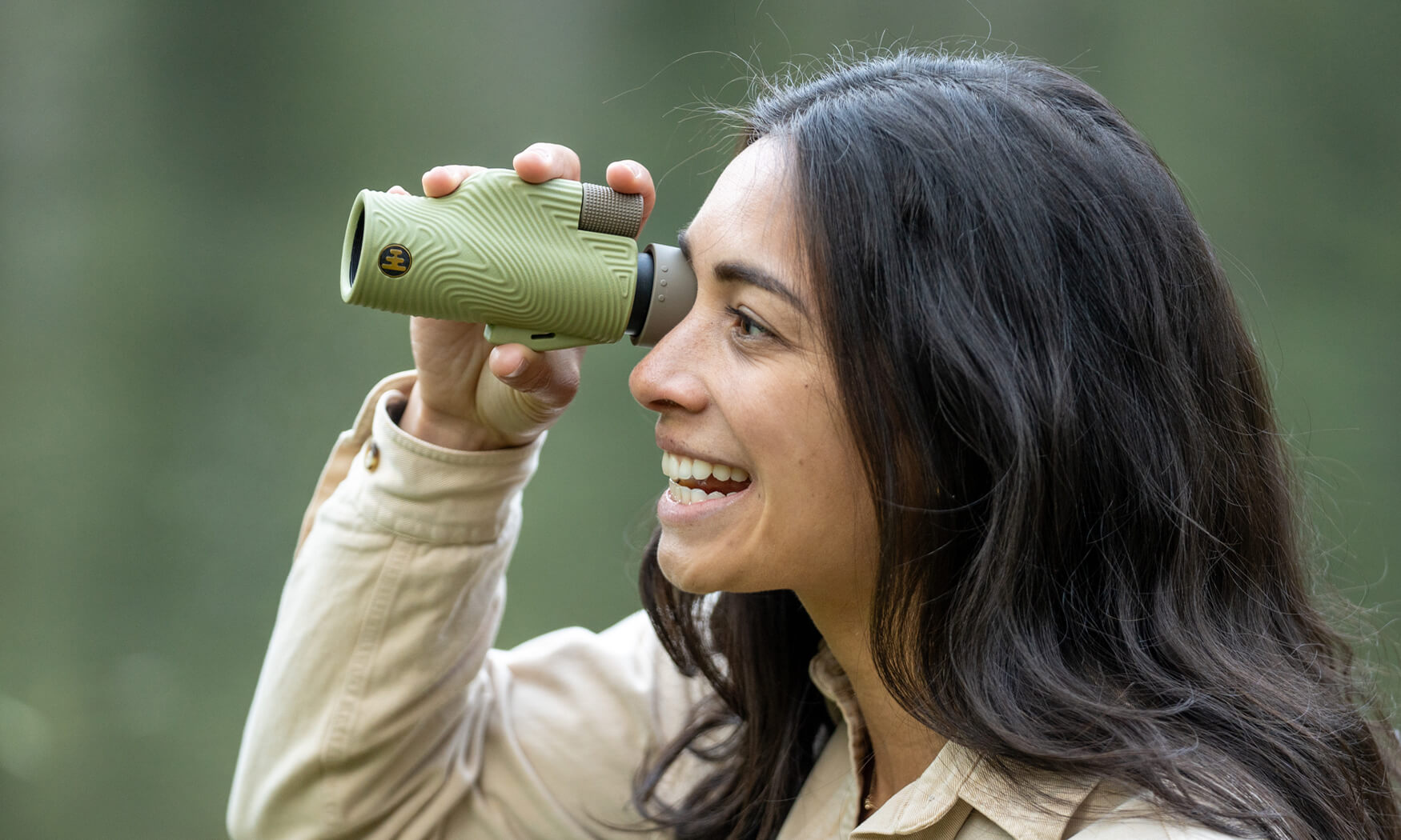 PONDEROSA (GREEN) Field Tube 10x32 Waterproof Monocular product image #4