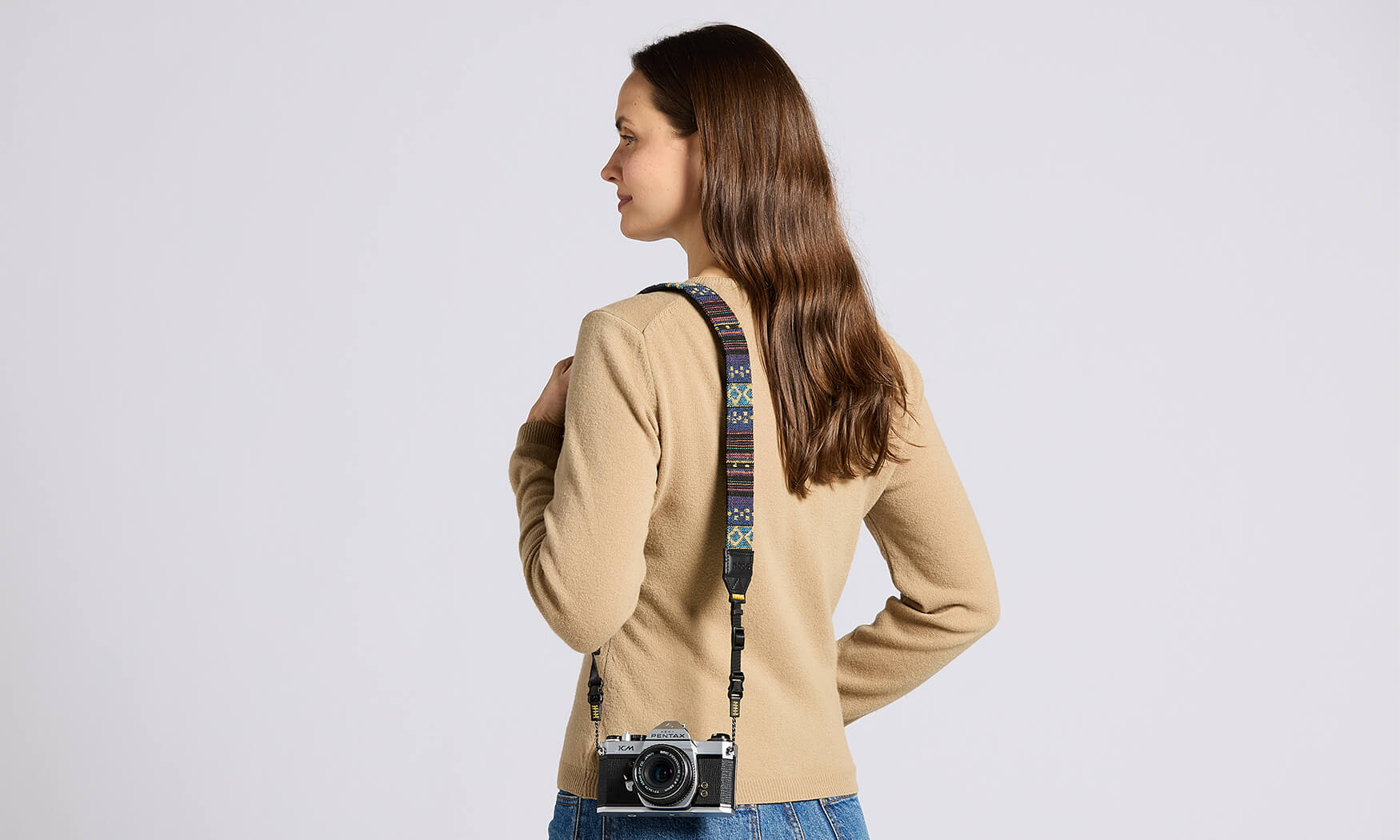 MIDNIGHT Woven Tapestry Neck Strap II O/S product image #6