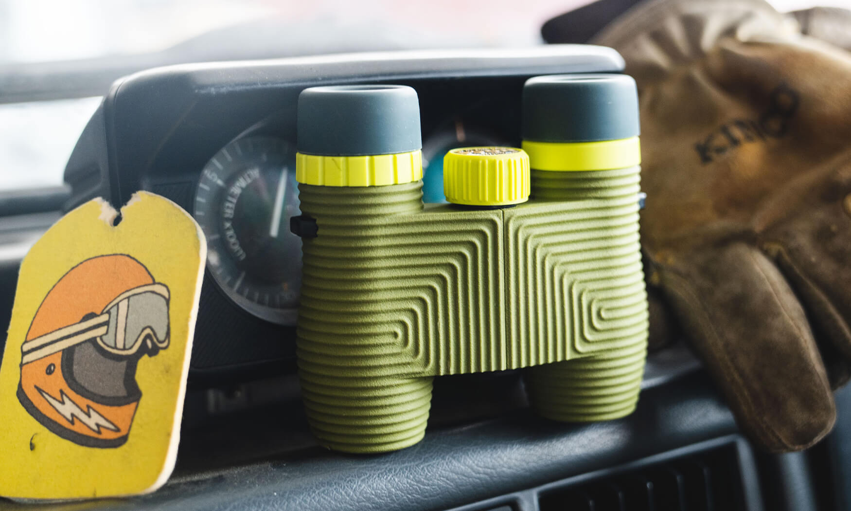 OLIVE (GREEN) Standard Issue 10x25 Waterproof Binoculars product image #4